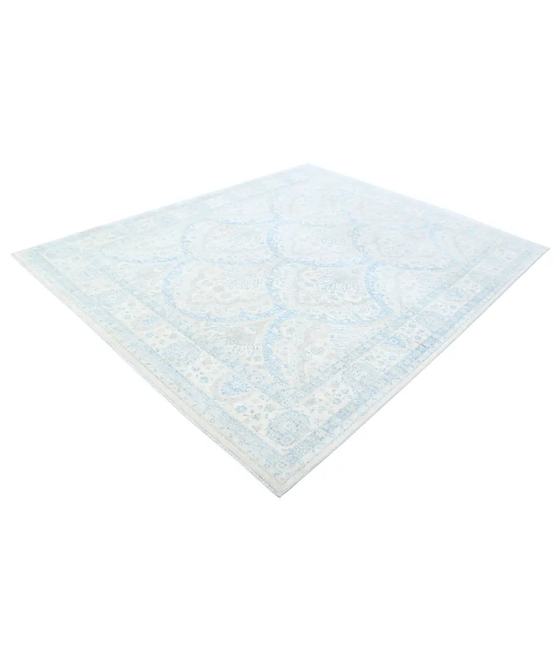 Hand Knotted Fine Serenity Wool Rug - 7'9'' x 9'6'' - Arteverk Rugs Area rug