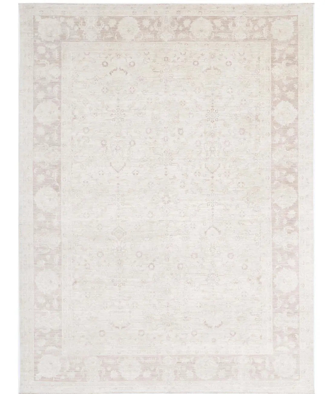 Hand Knotted Fine Serenity Wool Rug - 8'10'' x 11'8''