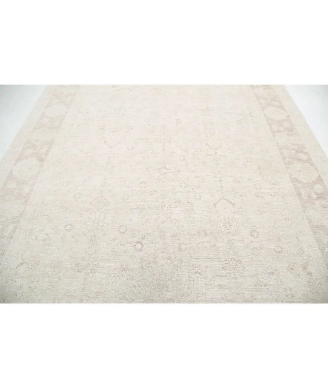 Alfombra de lana fina Serenity anudada a mano - 8'10'' x 11'8''