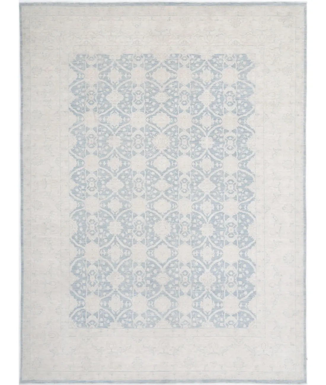 Hand Knotted Fine Serenity Wool Rug - 8'10'' x 12'0''