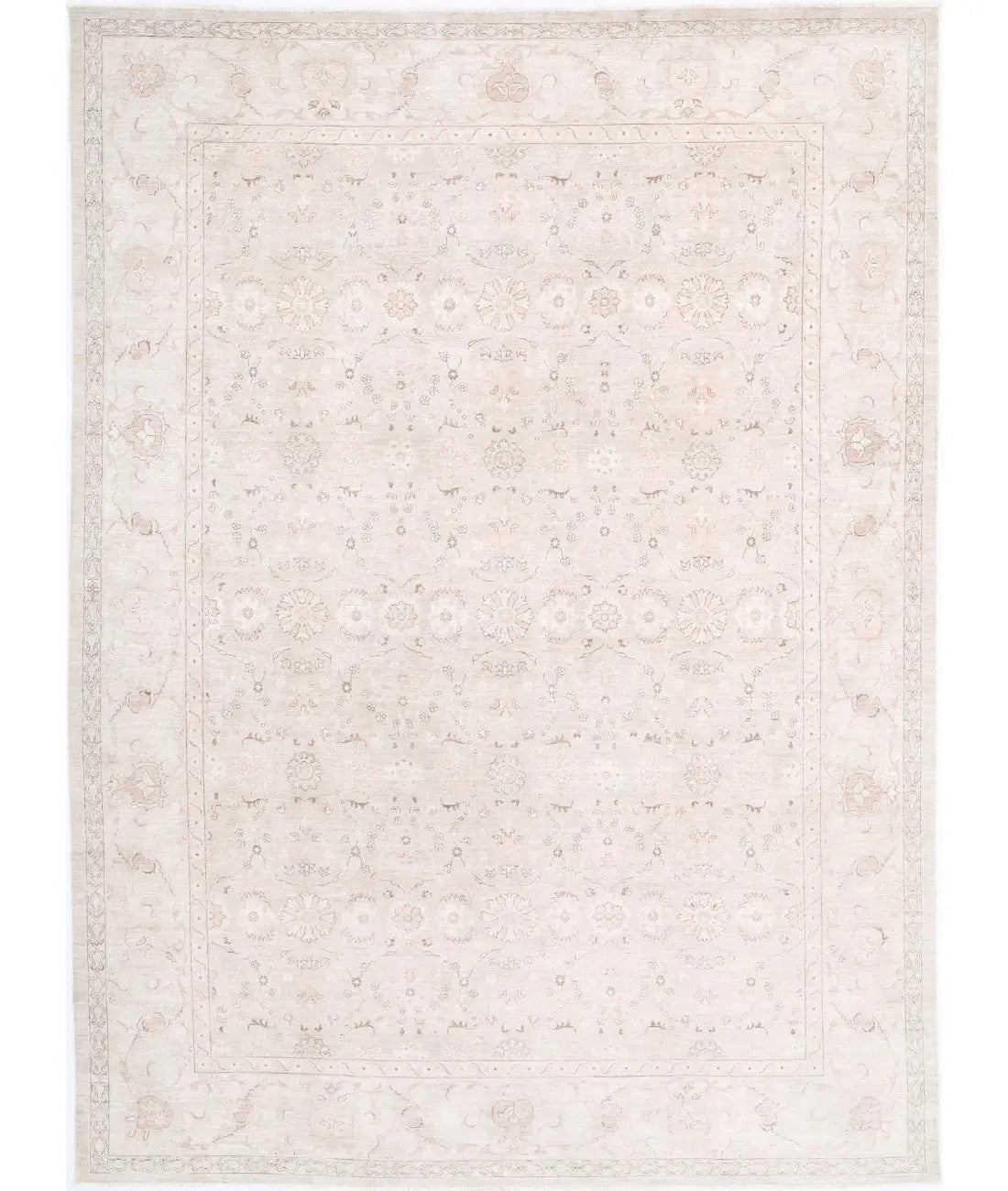 Hand Knotted Fine Serenity Wool Rug - 8'10'' x 12'1''