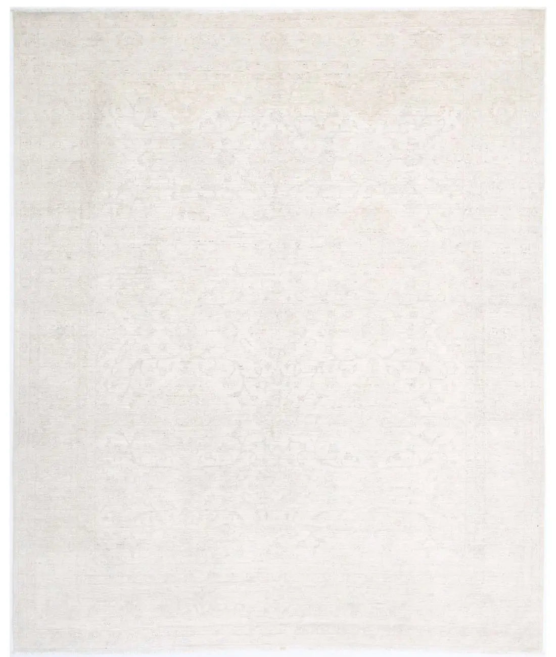 Hand Knotted Fine Serenity Wool Rug - 8&#39;2&#39;&#39; x 10&#39;1&#39;&#39;