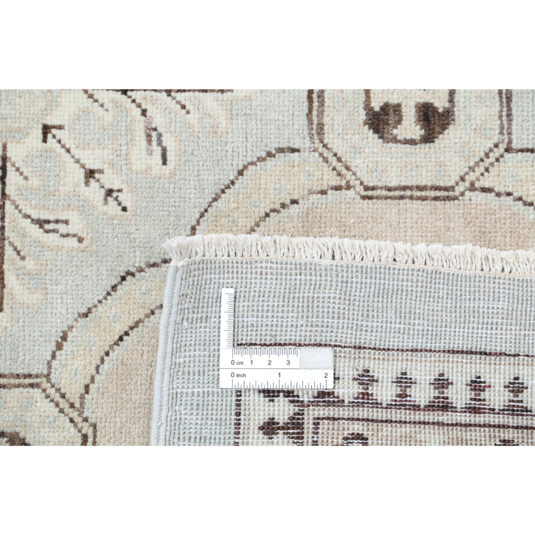 Alfombra de lana fina Serenity anudada a mano - 8'3'' x 11'2''