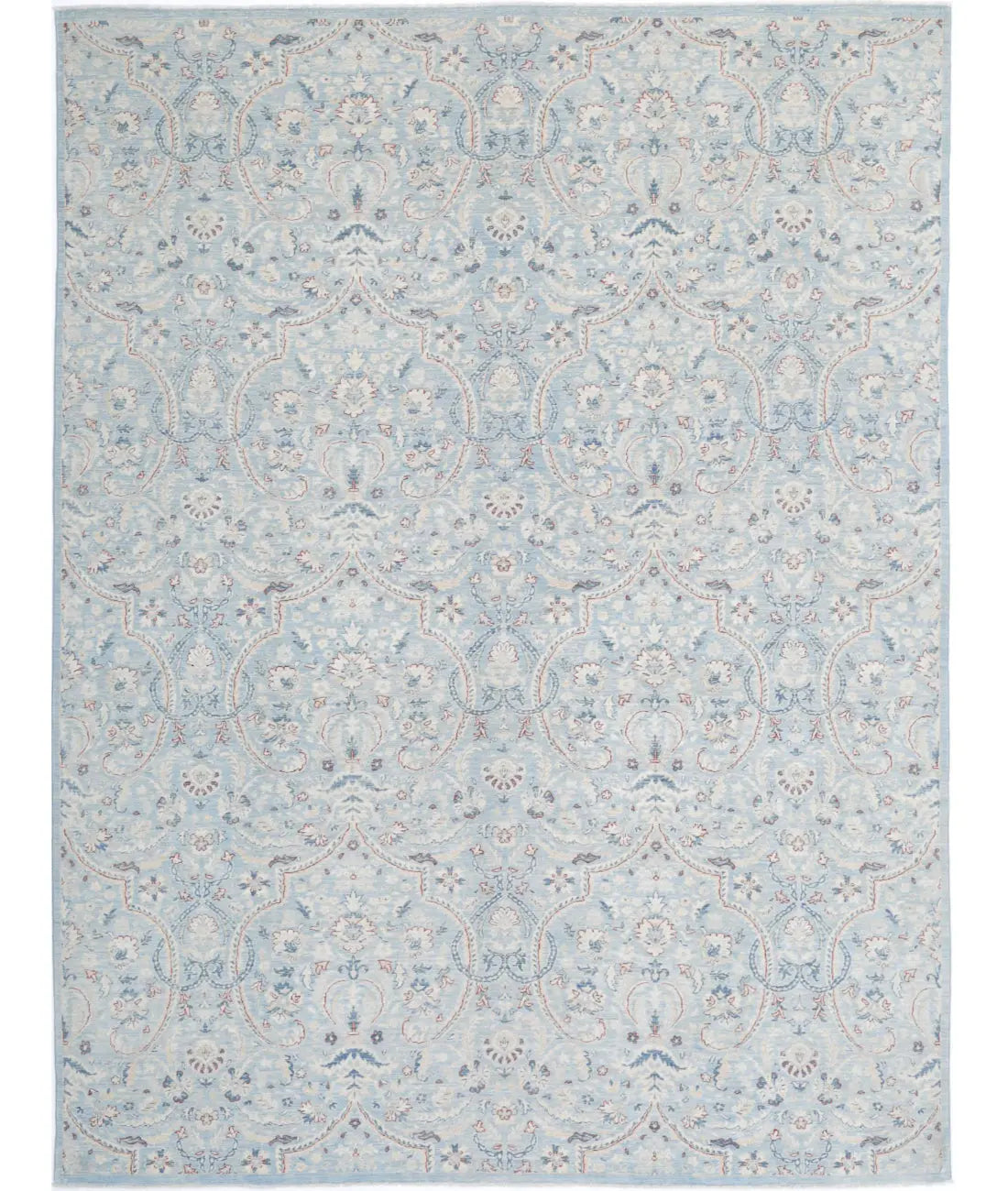 Hand Knotted Fine Serenity Wool Rug - 8'9'' x 11'7''