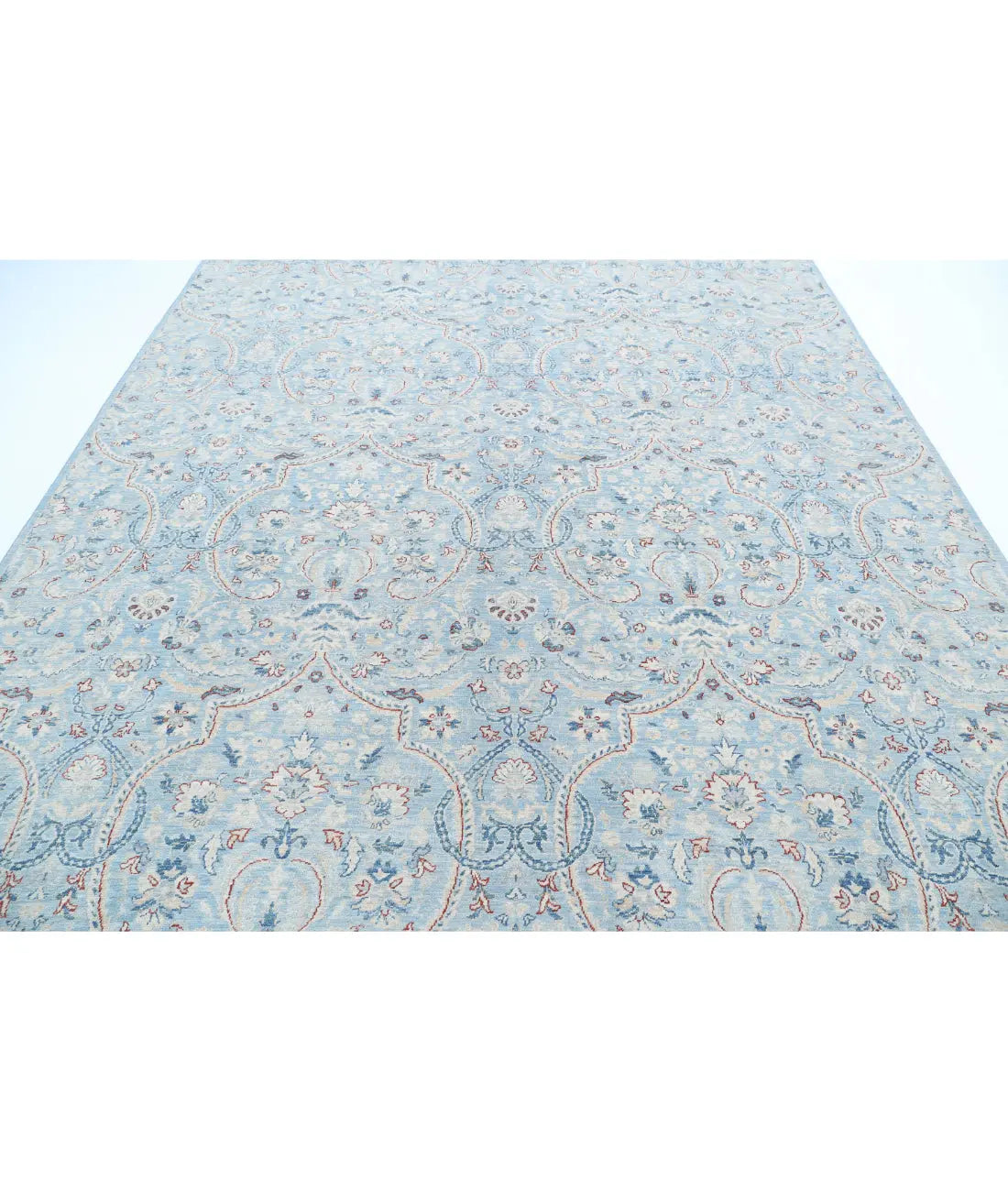 Hand Knotted Fine Serenity Wool Rug - 8'9'' x 11'7''