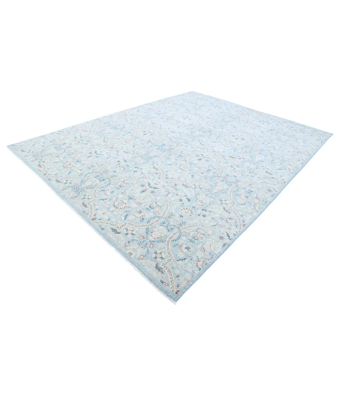 Hand Knotted Fine Serenity Wool Rug - 8'9'' x 11'7''