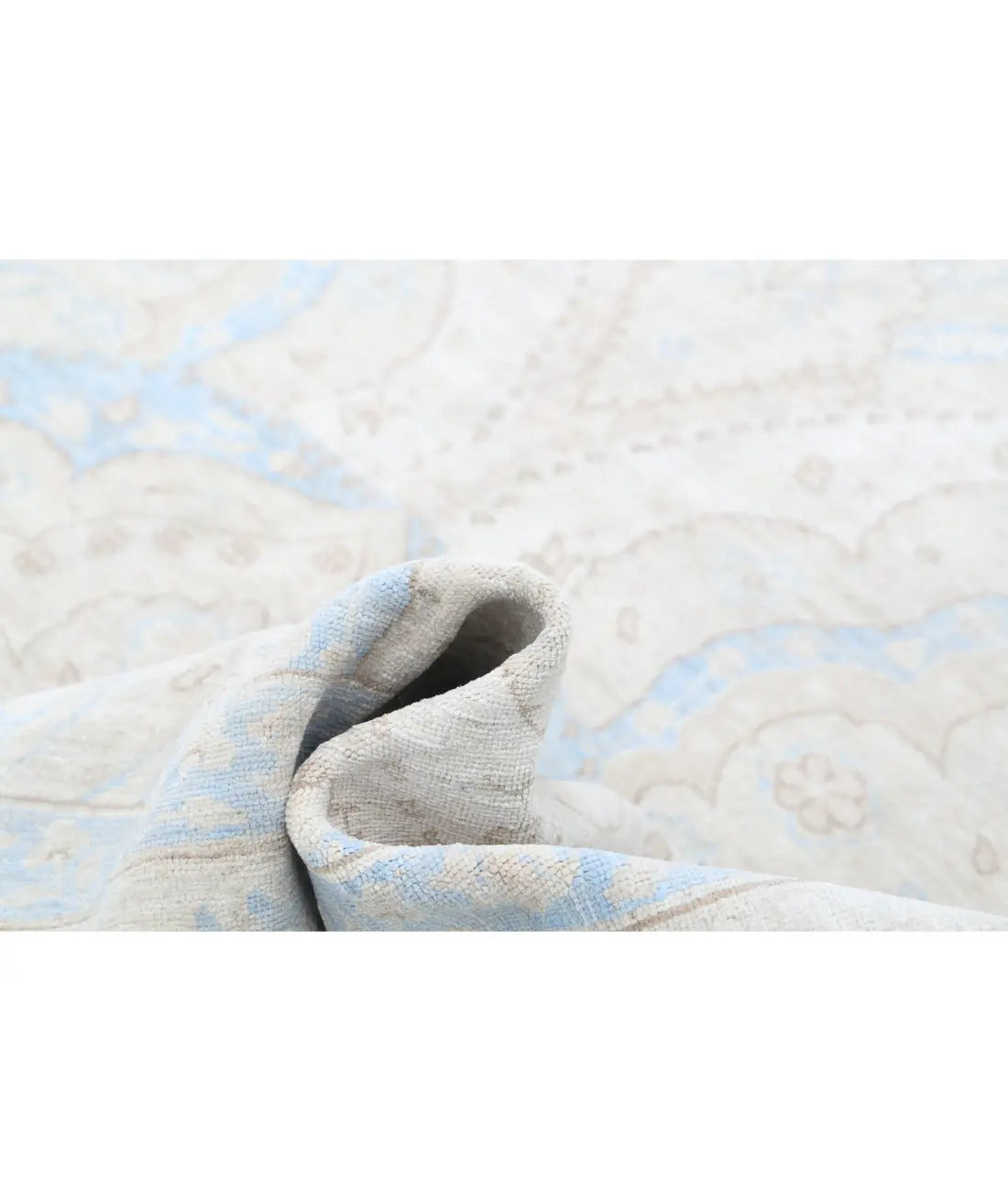 Hand Knotted Fine Serenity Wool Rug - 9'2'' x 11'5'' - Arteverk Rugs Area rug