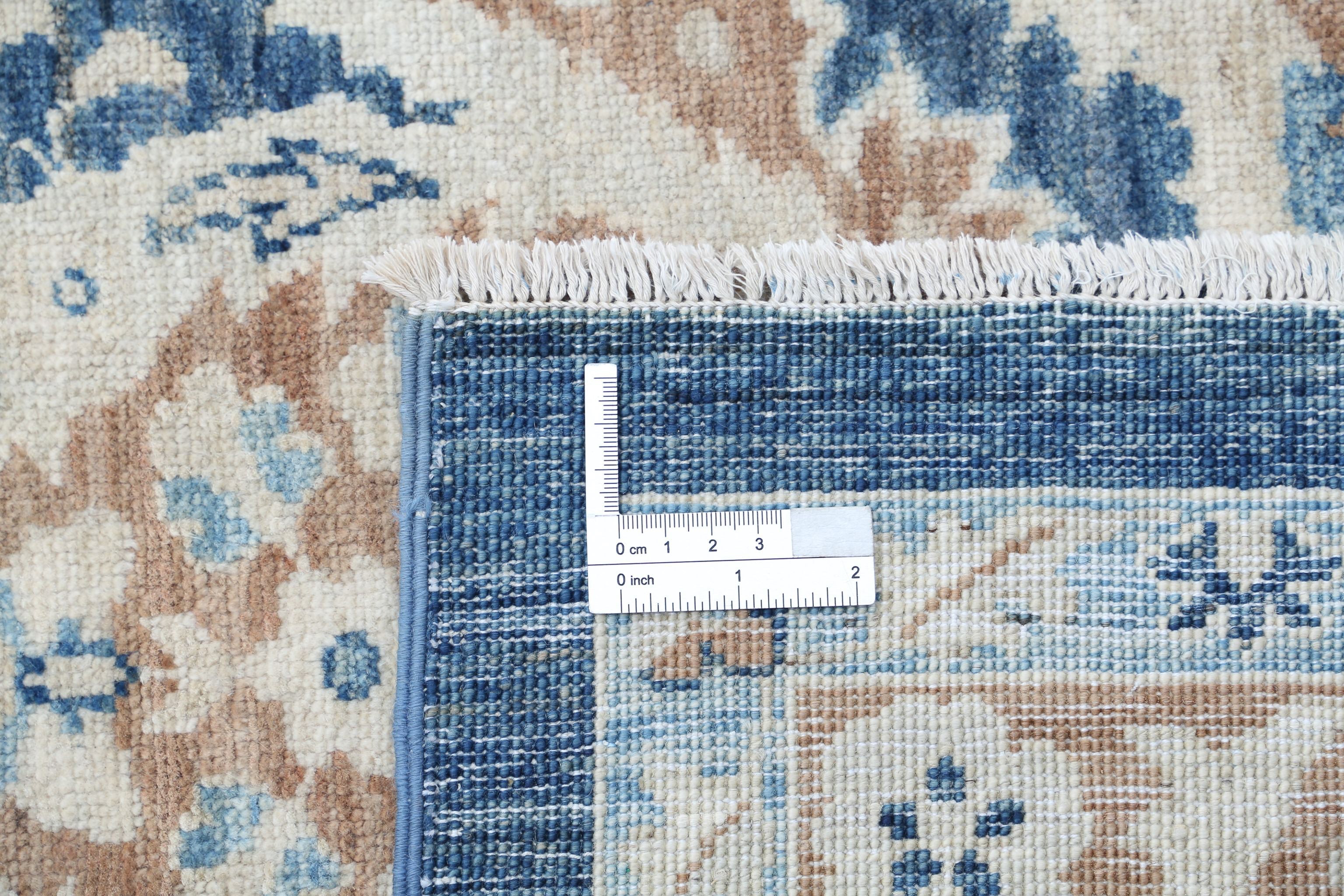 Hand Knotted Fine Ziegler Wool Rug - 9'9'' x 13'10''