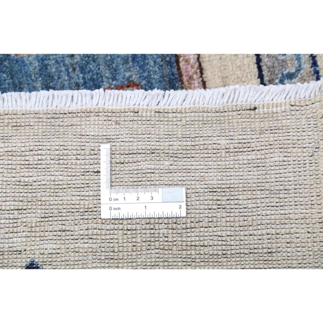 Hand Knotted Gabbeh Wool Rug - 8'0'' x 9'7''