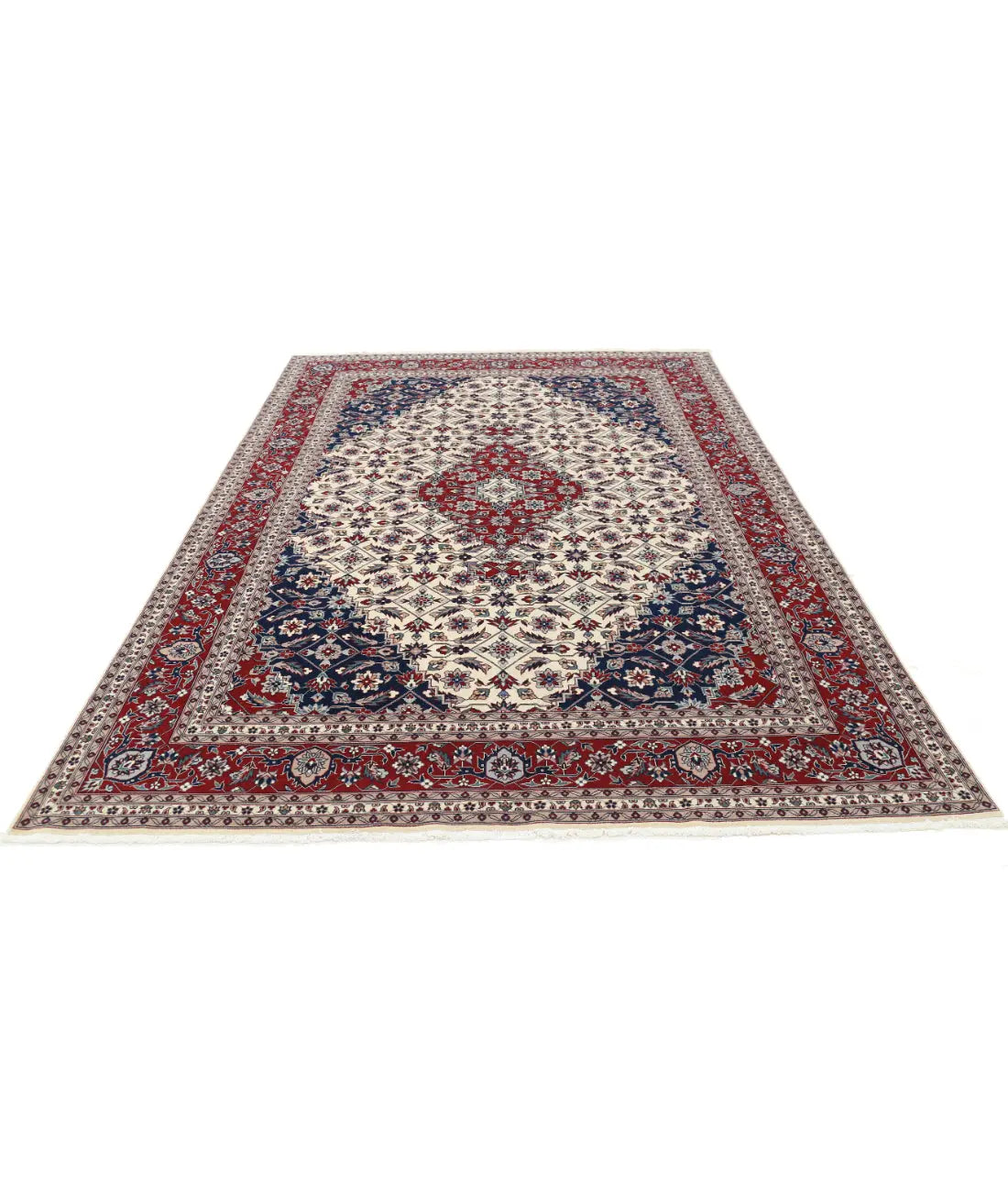 Hand Knotted Heritage Fine Persian Style Wool Rug - 7'0'' x 10'0'' Arteverk Arteverk Rugs