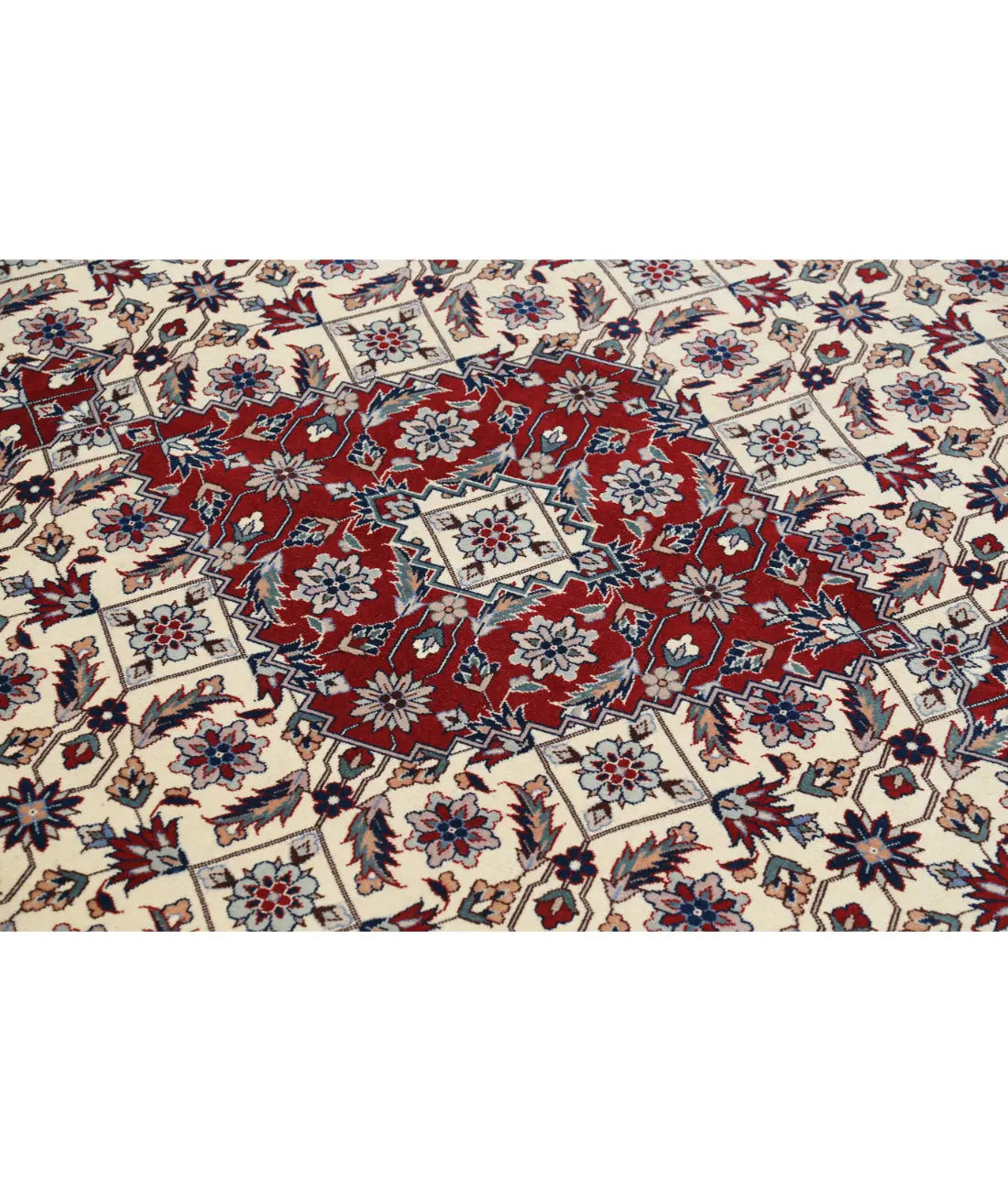Hand Knotted Heritage Fine Persian Style Wool Rug - 7'0'' x 10'0'' Arteverk Arteverk Rugs