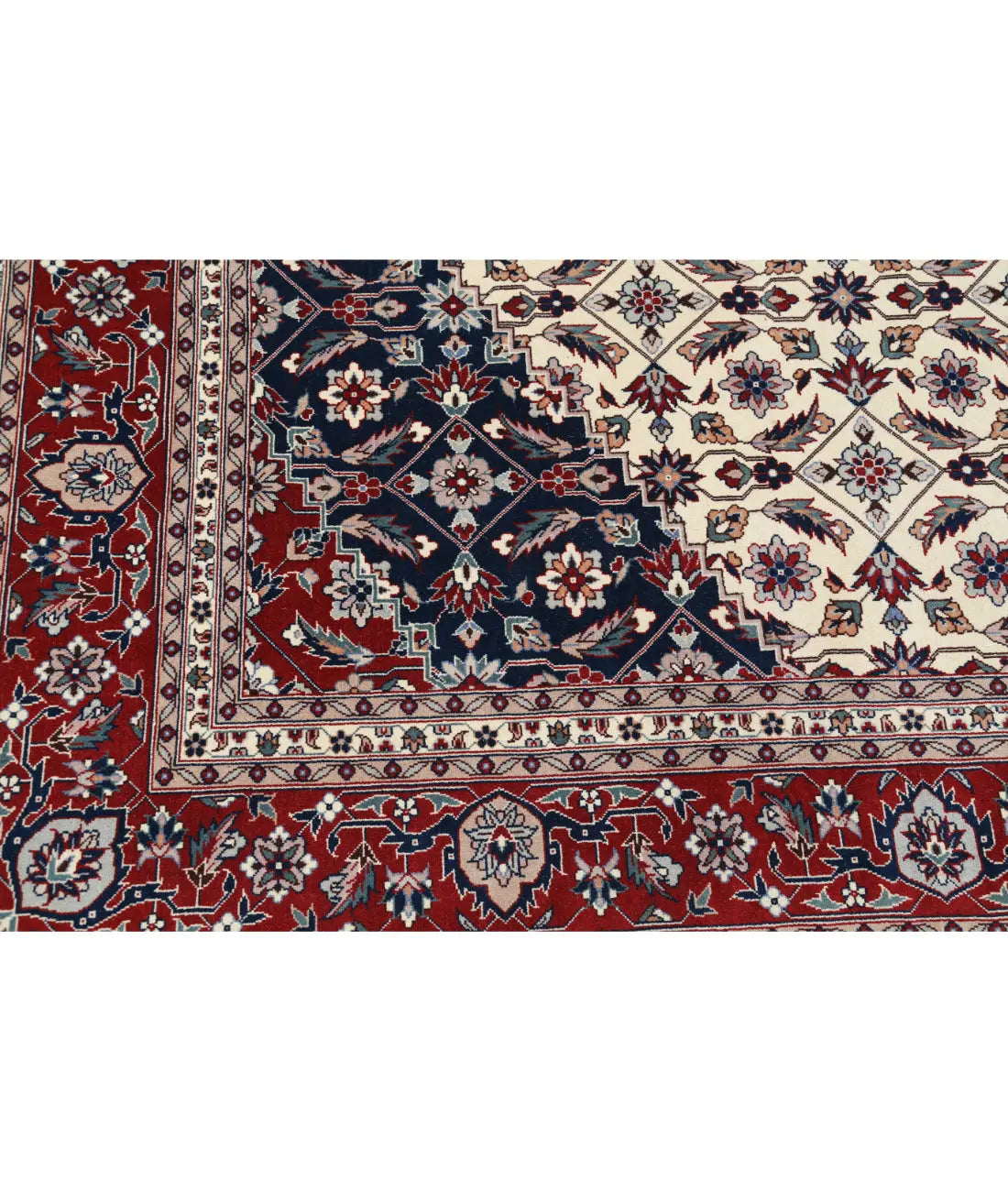Hand Knotted Heritage Fine Persian Style Wool Rug - 7'0'' x 10'0'' Arteverk Arteverk Rugs