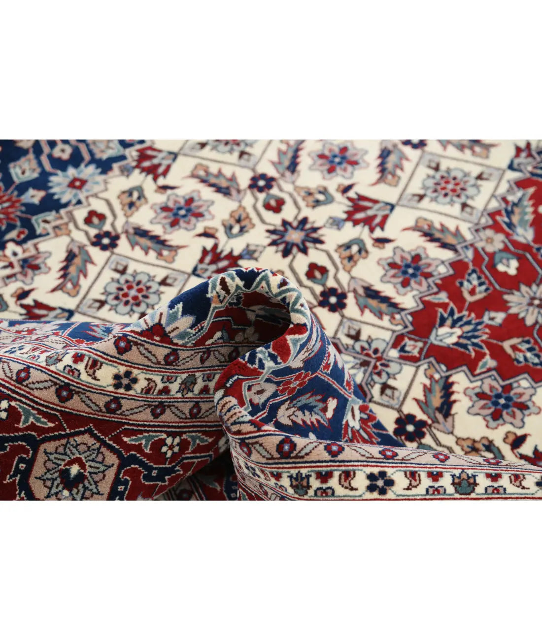 Hand Knotted Heritage Fine Persian Style Wool Rug - 7'0'' x 10'0'' Arteverk Arteverk Rugs