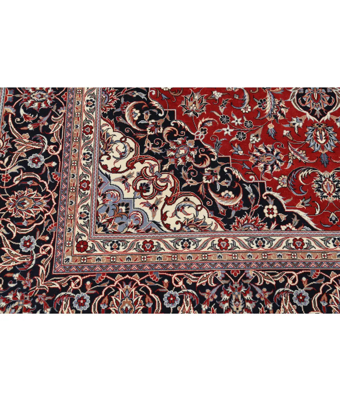 Hand Knotted Heritage Fine Persian Style Wool Rug - 7'10'' x 11'3'' Arteverk Arteverk Rugs