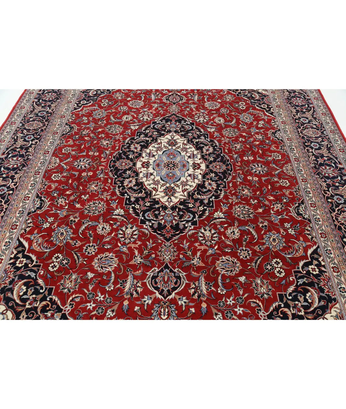 Hand Knotted Heritage Fine Persian Style Wool Rug - 7'10'' x 11'3'' Arteverk Arteverk Rugs