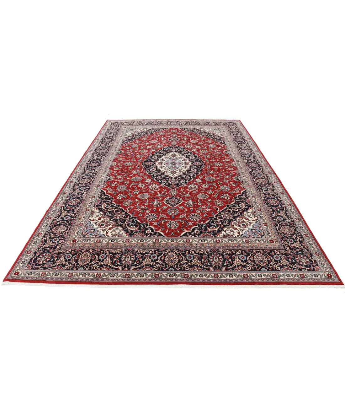Hand Knotted Heritage Fine Persian Style Wool Rug - 7'10'' x 11'3'' Arteverk Arteverk Rugs