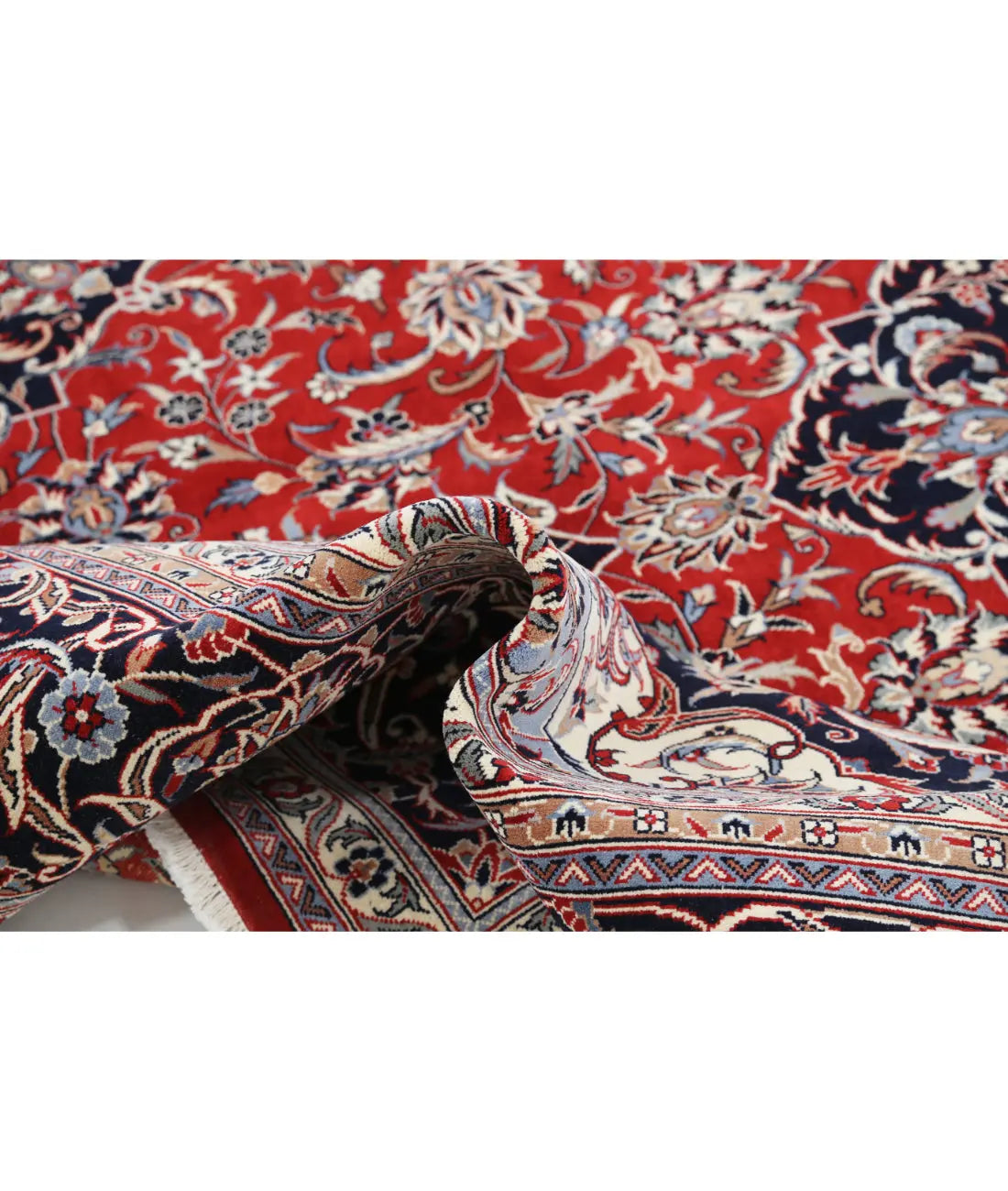 Hand Knotted Heritage Fine Persian Style Wool Rug - 7'10'' x 11'3'' Arteverk Arteverk Rugs