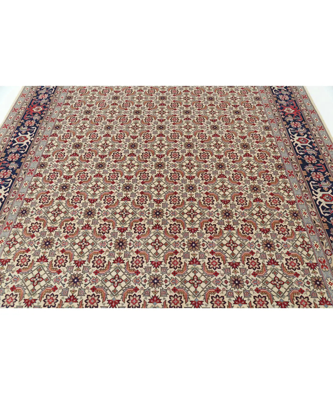 Hand Knotted Heritage Fine Persian Style Wool Rug - 7'11'' x 10'0'' Arteverk Arteverk Rugs