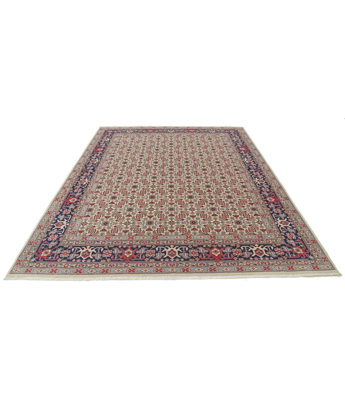 Hand Knotted Heritage Fine Persian Style Wool Rug - 7'11'' x 10'0'' Arteverk Arteverk Rugs