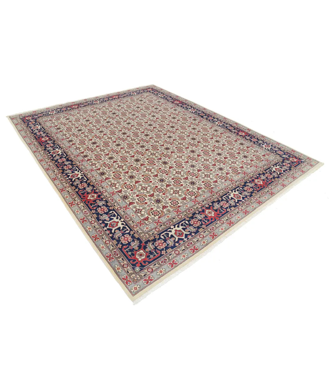 Hand Knotted Heritage Fine Persian Style Wool Rug - 7'11'' x 10'0'' Arteverk Arteverk Rugs