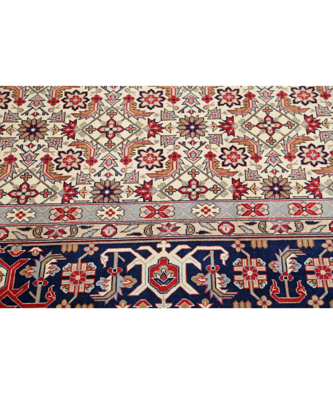 Hand Knotted Heritage Fine Persian Style Wool Rug - 7'11'' x 10'0'' Arteverk Arteverk Rugs