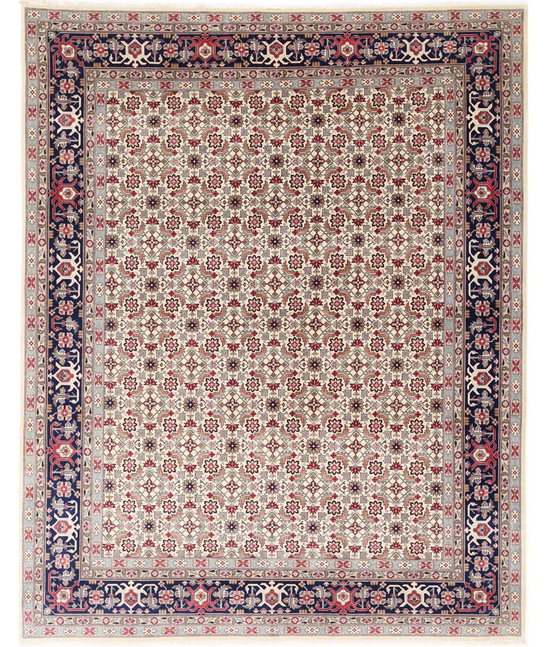 Hand Knotted Heritage Fine Oriental Wool Rug - 7&#39;11&#39;&#39; x 10&#39;0&#39;&#39;
