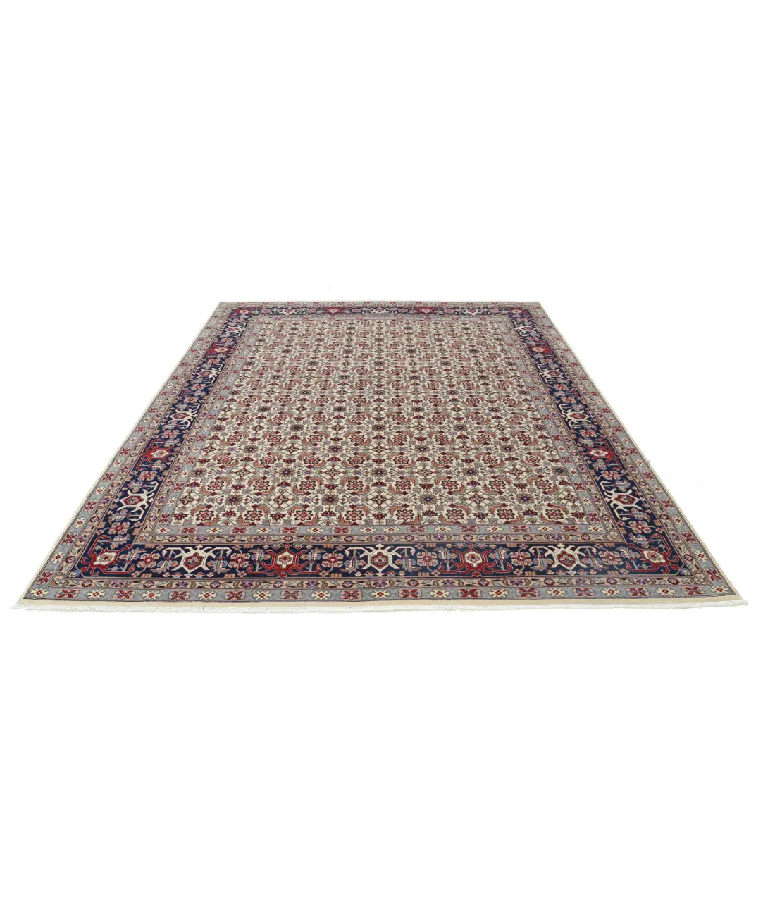 Hand Knotted Heritage Fine Persian Style Wool Rug - 8'0'' x 10'1'' Arteverk Arteverk Rugs