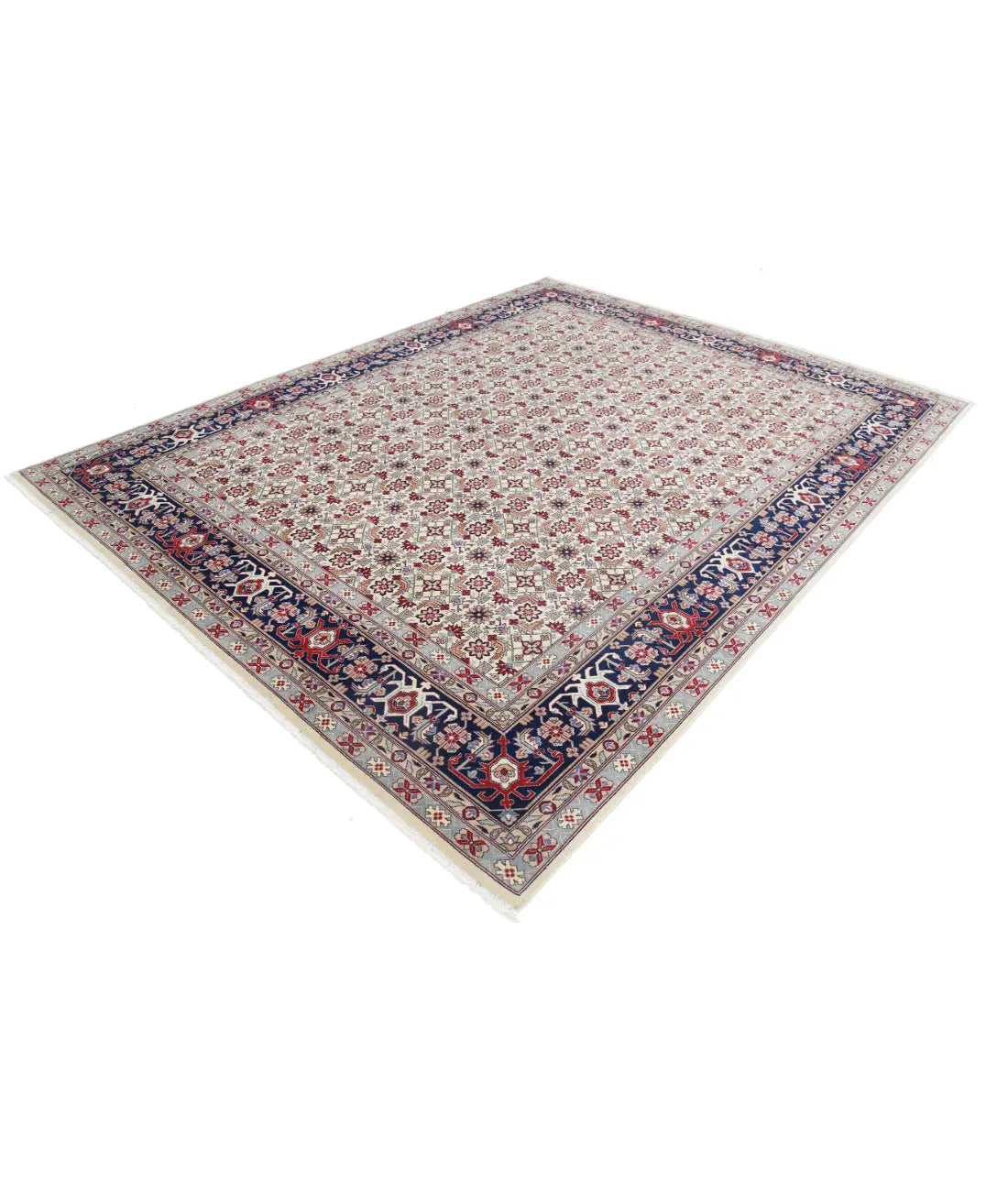 Hand Knotted Heritage Fine Persian Style Wool Rug - 8'0'' x 10'1'' Arteverk Arteverk Rugs
