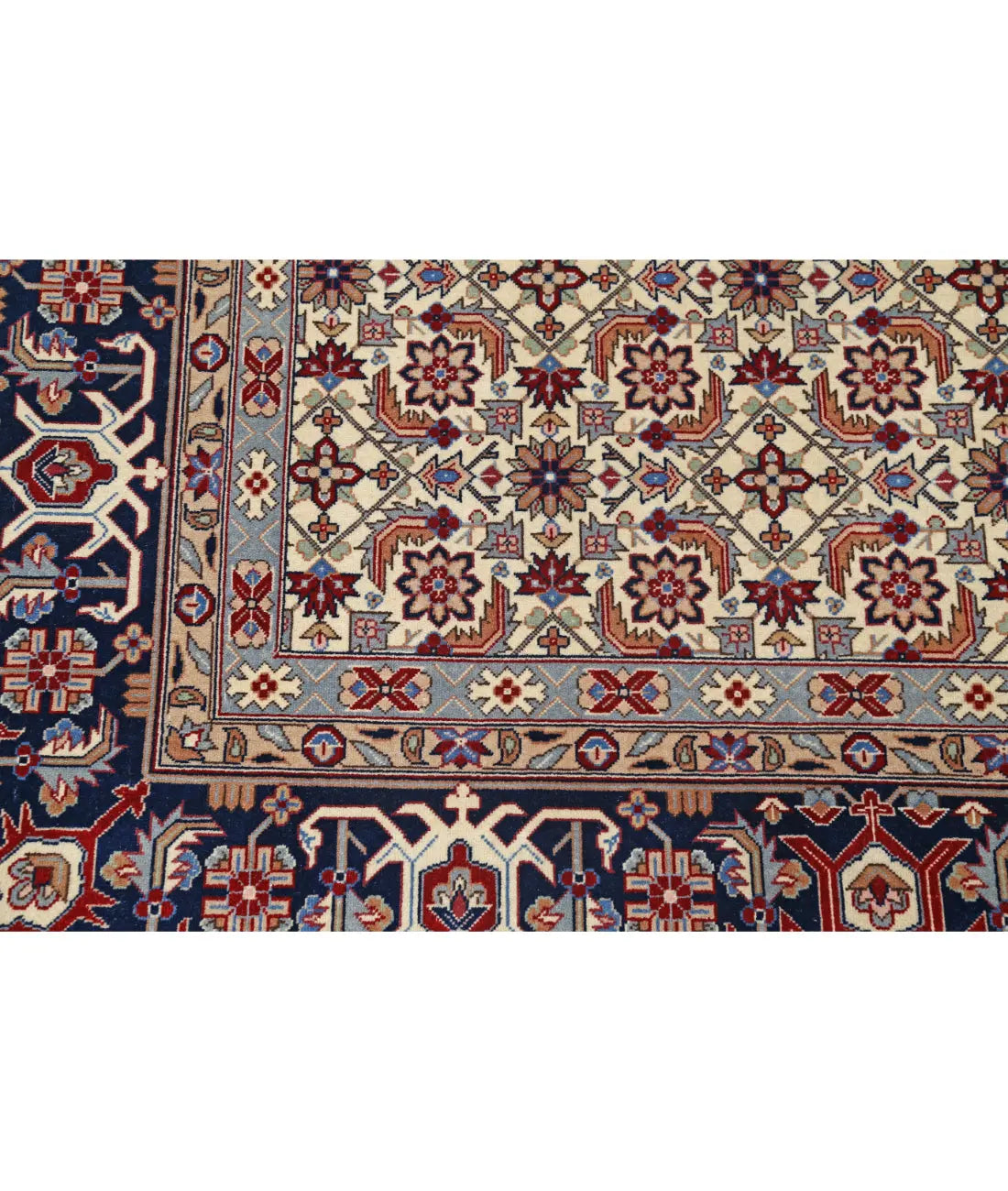 Hand Knotted Heritage Fine Persian Style Wool Rug - 8'0'' x 10'1'' Arteverk Arteverk Rugs