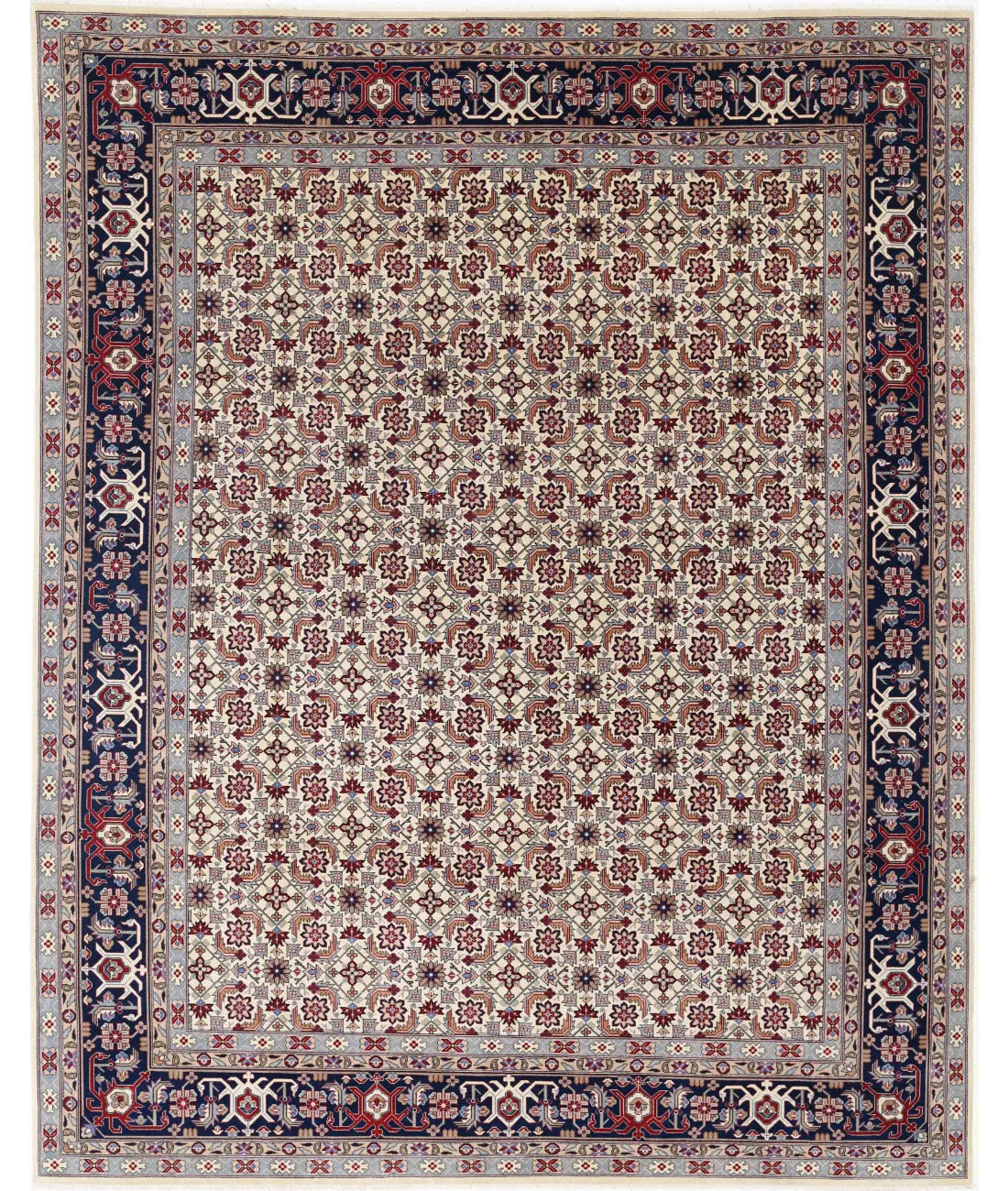Hand Knotted Heritage Fine Oriental Wool Rug - 8'0'' x 10'1''