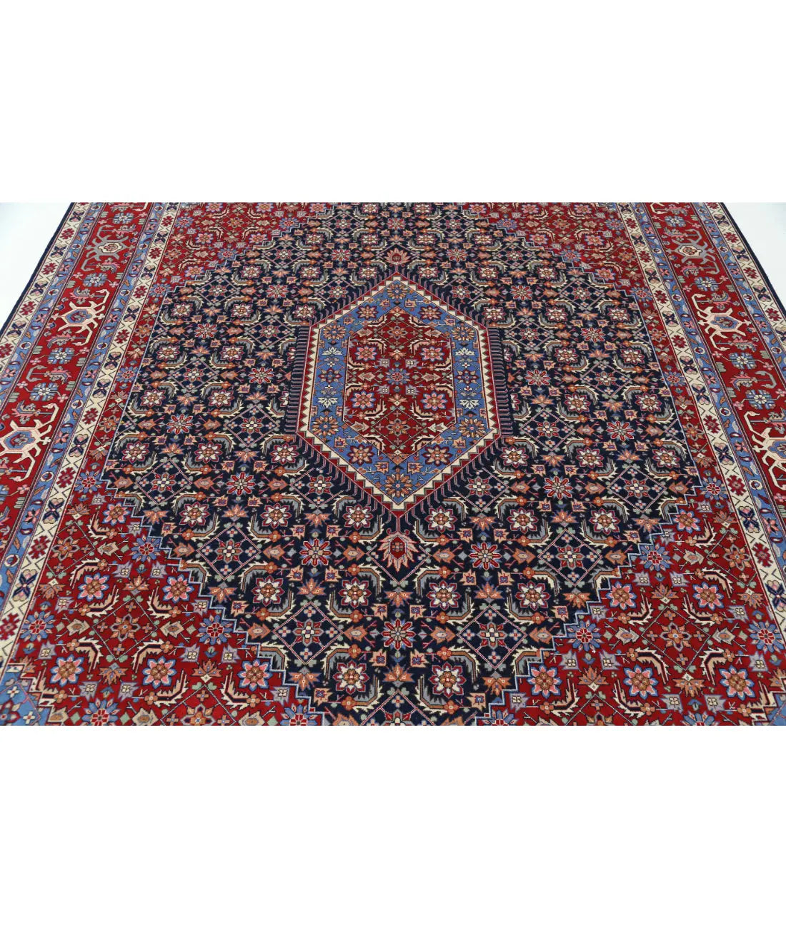 Hand Knotted Heritage Fine Persian Style Wool Rug - 8'0'' x 9'10'' Arteverk Arteverk Rugs