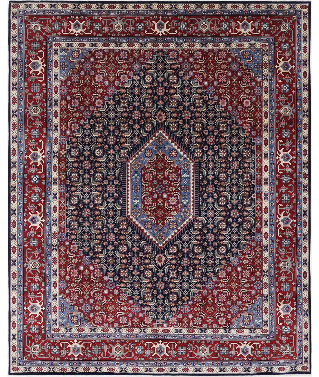 Hand Knotted Heritage Fine Oriental Wool Rug - 8'0'' x 9'10''