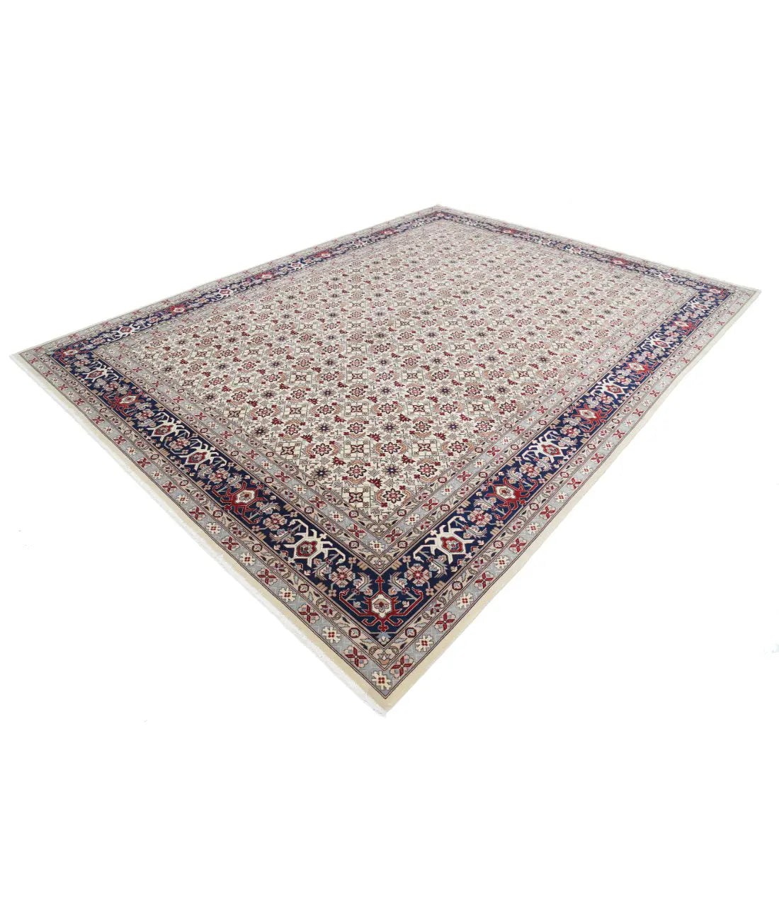 Hand Knotted Heritage Fine Persian Style Wool Rug - 9'0'' x 12'0'' Arteverk Arteverk Rugs