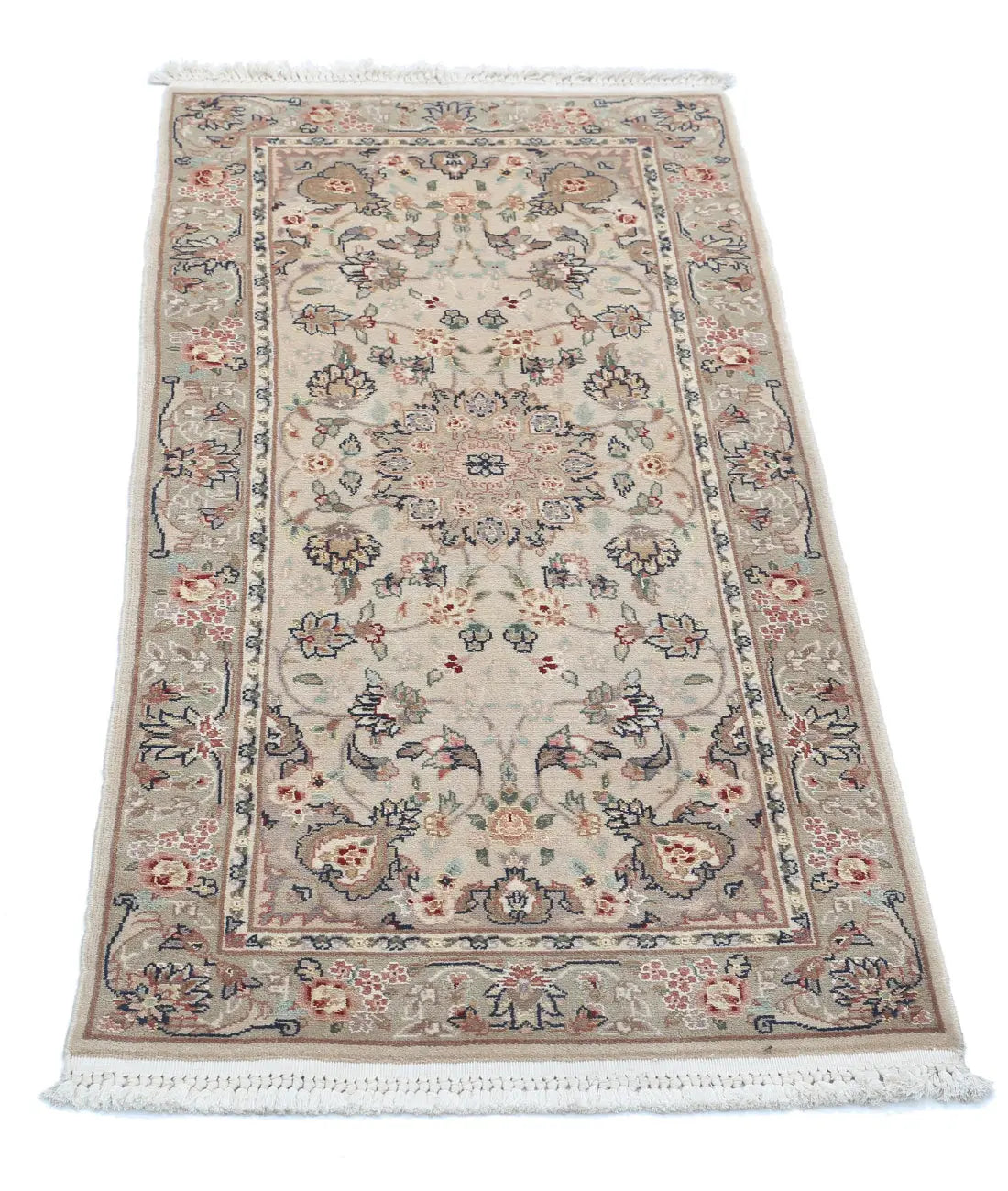 Hand Knotted Heritage Oriental  Wool Rug - 2'0'' x 3'11''