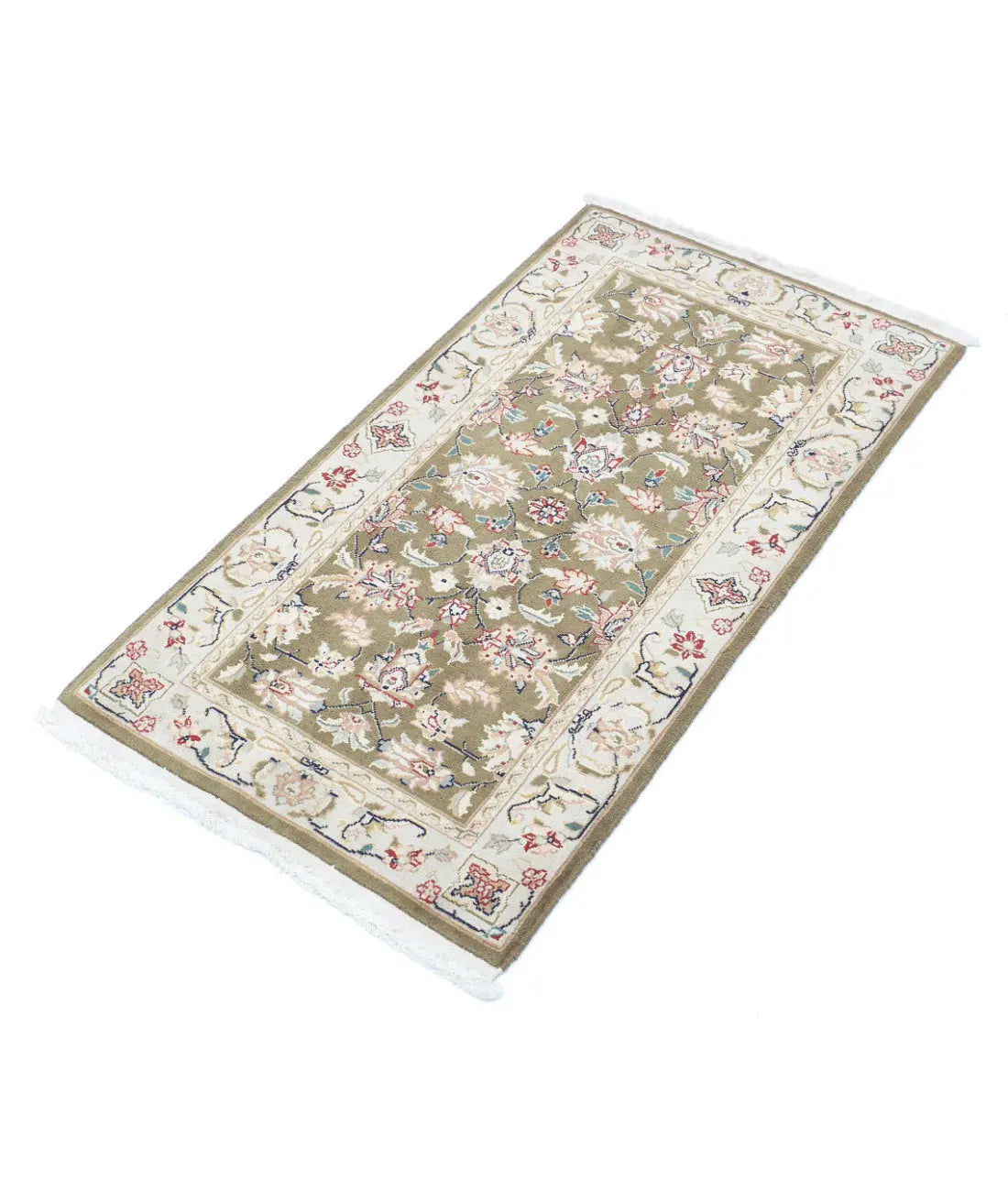 Hand Knotted Heritage Oriental  Wool Rug - 2'0'' x 3'9''