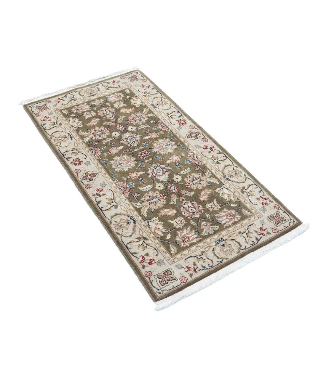 Hand Knotted Heritage Oriental  Wool Rug - 2'0'' x 3'9''