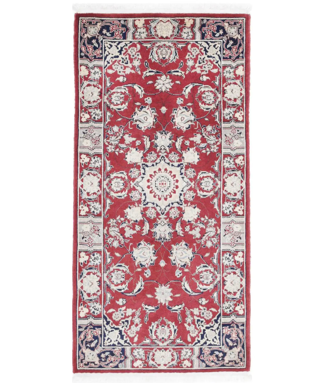 Hand Knotted Heritage Oriental  Wool Rug - 2'0'' x 4'2''