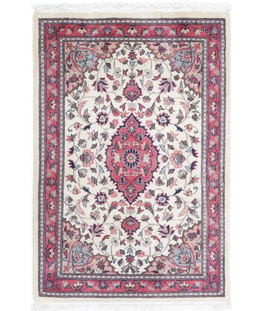 Hand Knotted Heritage Oriental  Wool Rug - 2'1'' x 3'1''