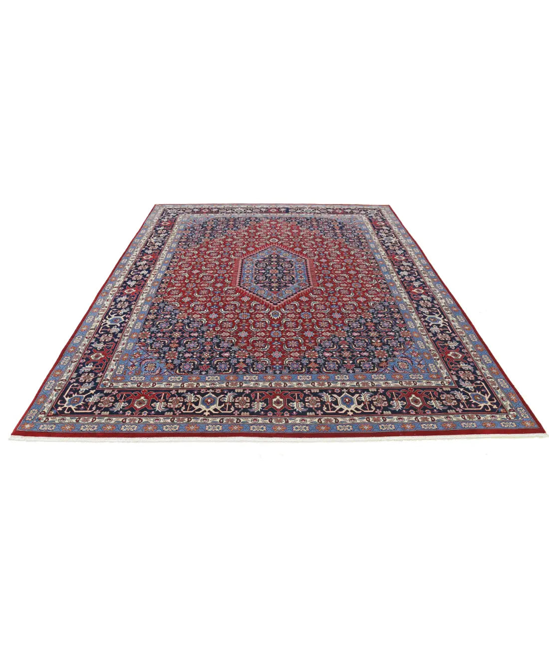 Hand Knotted Heritage Persian Style Wool Rug - 7'11'' x 10'0'' Arteverk Arteverk Rugs