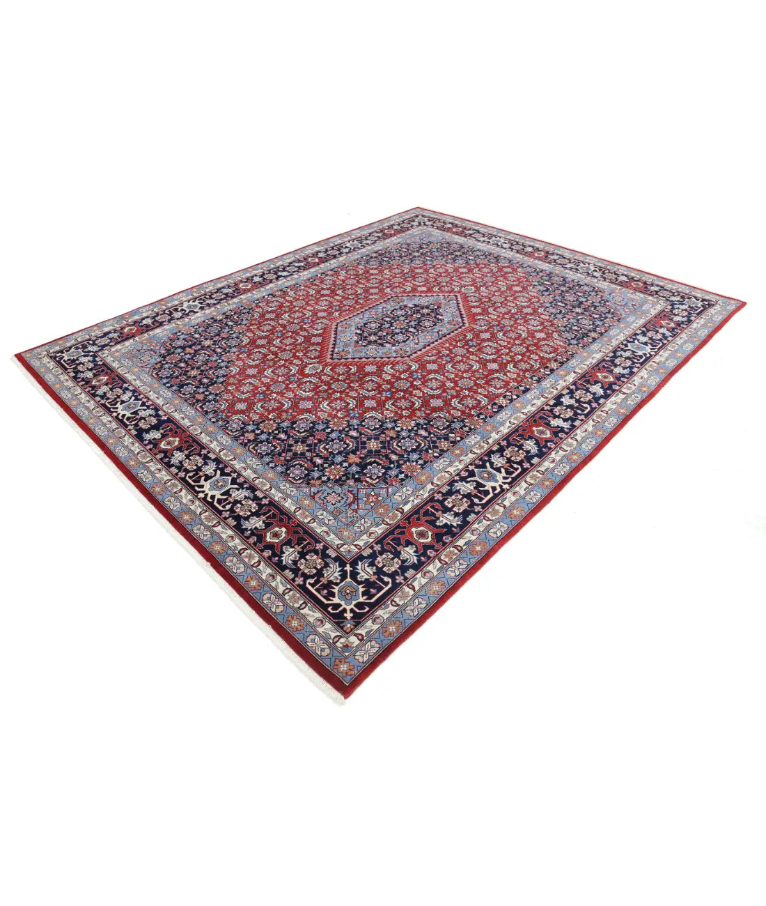Hand Knotted Heritage Persian Style Wool Rug - 7'11'' x 10'0'' Arteverk Arteverk Rugs