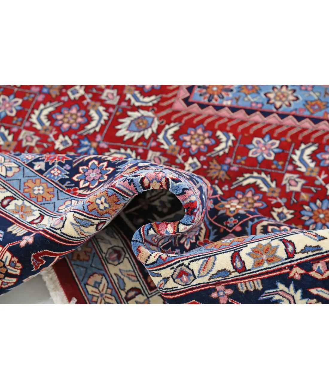 Hand Knotted Heritage Persian Style Wool Rug - 7'11'' x 10'0'' Arteverk Arteverk Rugs