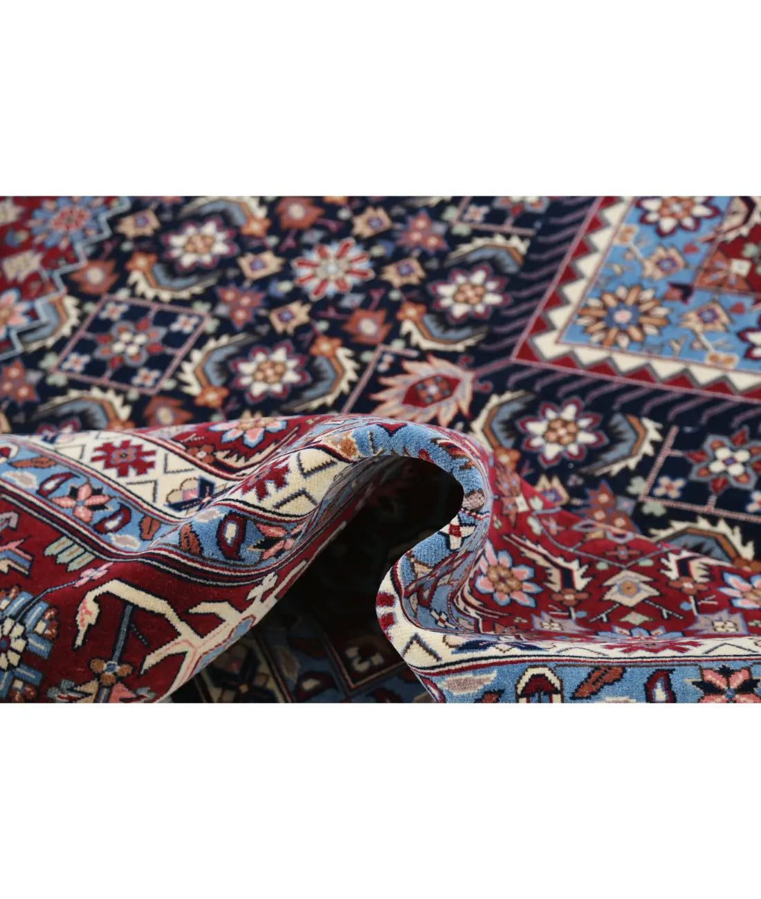 Hand Knotted Heritage Persian Style Wool Rug - 8'0'' x 10'0'' Arteverk Arteverk Rugs