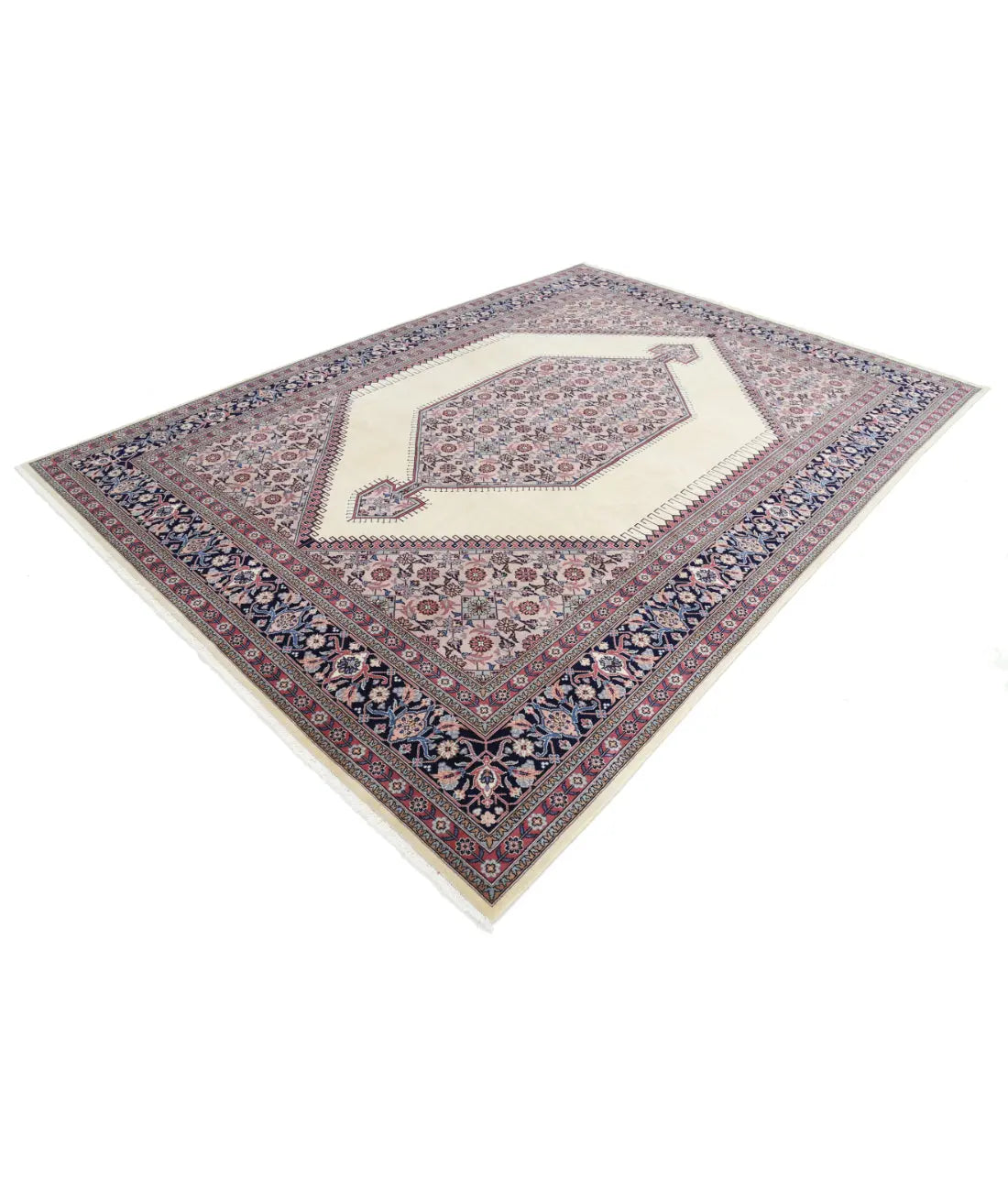 Hand Knotted Heritage Persian Style Wool Rug - 8'0'' x 11'0'' Arteverk Arteverk Rugs