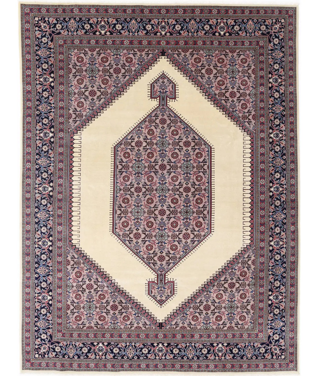 Hand Knotted Heritage Oriental  Wool Rug - 8&#39;0&#39;&#39; x 11&#39;0&#39;&#39;