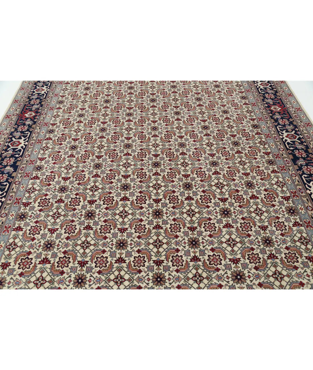 Hand Knotted Heritage Persian Style Wool Rug - 8'0'' x 9'11'' Arteverk Arteverk Rugs