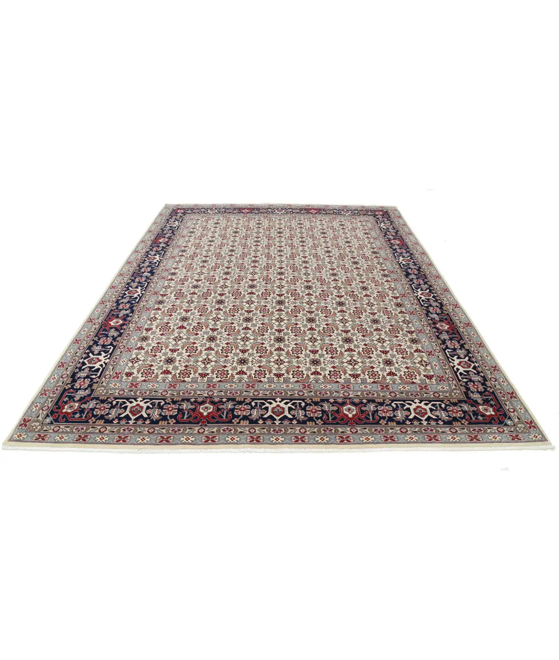 Hand Knotted Heritage Persian Style Wool Rug - 8'0'' x 9'11'' Arteverk Arteverk Rugs
