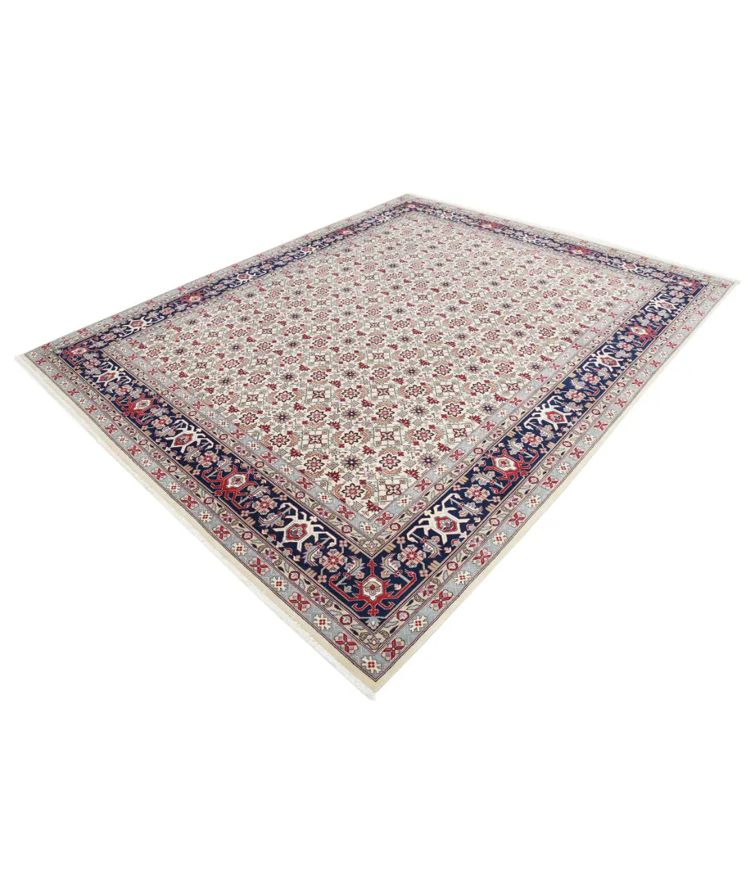 Hand Knotted Heritage Persian Style Wool Rug - 8'0'' x 9'11'' Arteverk Arteverk Rugs
