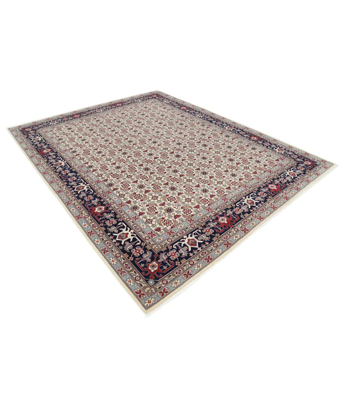 Hand Knotted Heritage Persian Style Wool Rug - 8'0'' x 9'11'' Arteverk Arteverk Rugs
