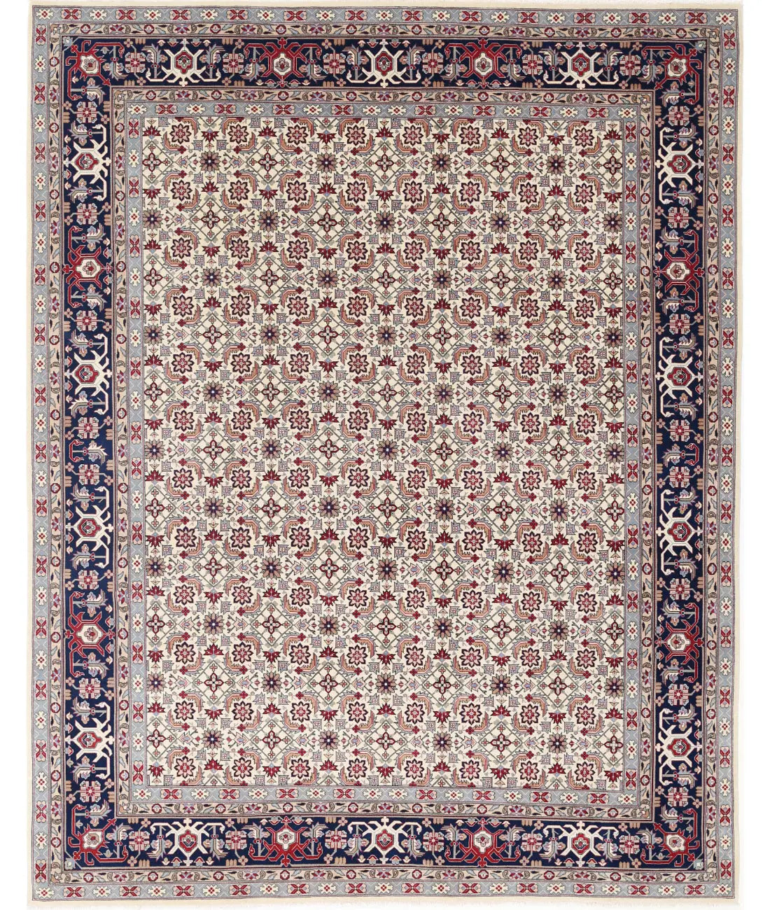 Hand Knotted Heritage Oriental  Wool Rug - 8'0'' x 9'11''