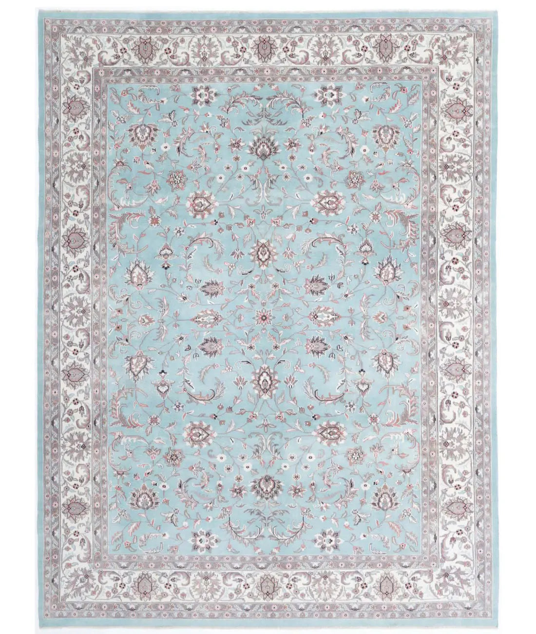 Hand Knotted Heritage Oriental  Wool Rug - 8'10'' x 12'0''